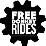 Free Donkey Rides Logo
